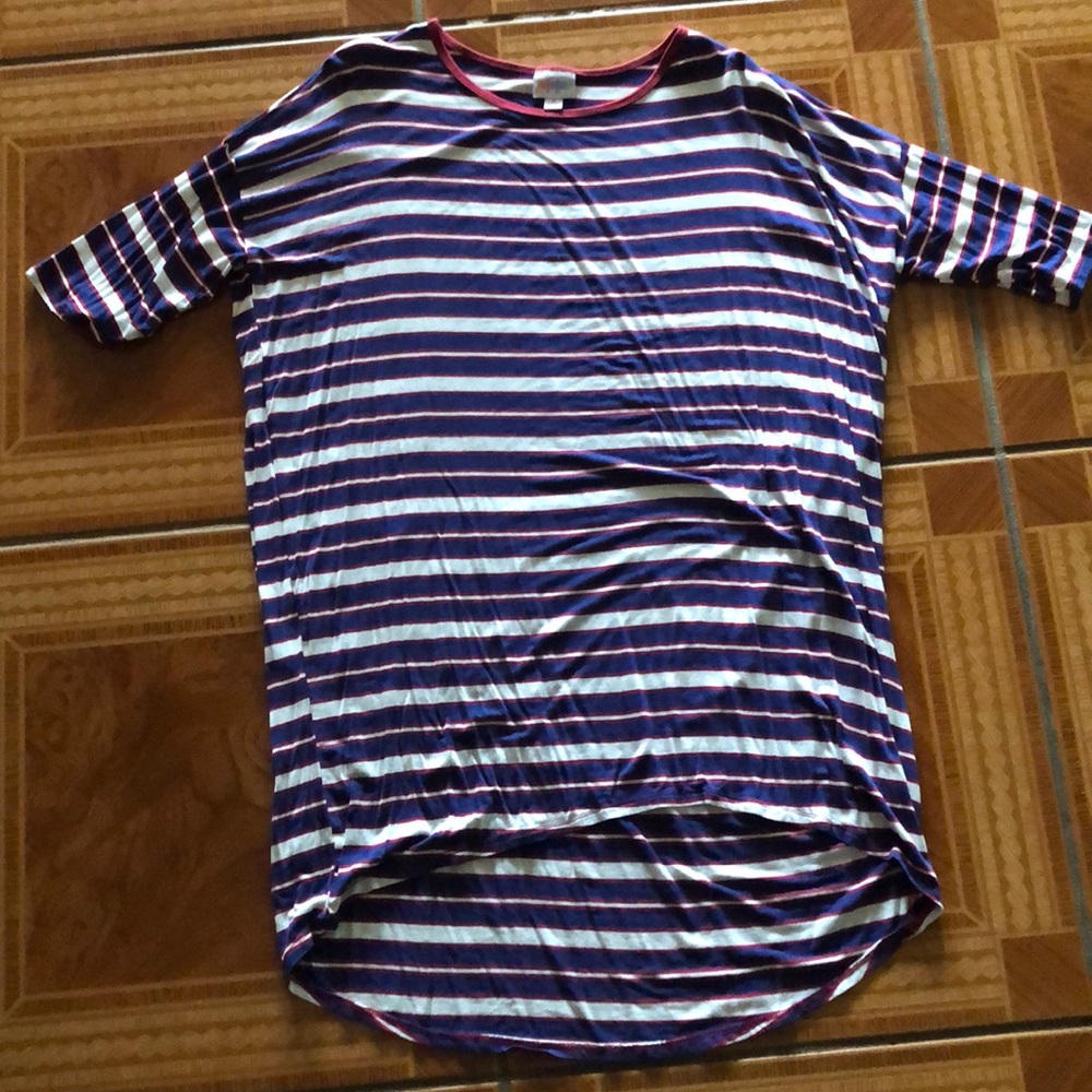 Lularoe Irma RWB never worn no tags